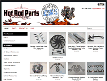 Tablet Screenshot of hotrodpartssupply.com